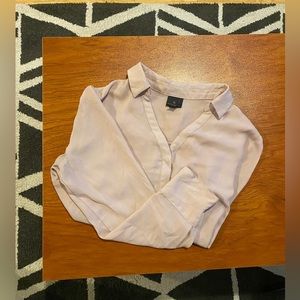 Light Pink Long Sleeve Blouse